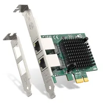Placa PCI Exp Red Dual RJ45 Dual Gigabit Ethernet 10/100/1000