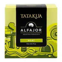 Alfajor Tatakua Recheado Creme de Amendoim 70G