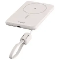 Carregador Portatil Wireless Powerbank G-Tide Slim 01 / 5000MAH / 20W / USB-C - Bege