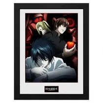 Abystyle Poster Death Note Light L & Misa Framed Print 7729