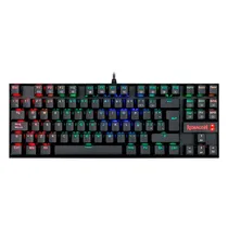 Teclado Gamer Redragon Kumara K552RGB-1 RGB Switch Blue USB - Preto