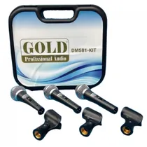 Kit de Microfone Gold DM581