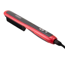 Escova Alisadora Onida ON-383 - 45W - Bivolt - Vermelho e Preto