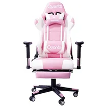 Cadeira Gamer Quanta Emperor QTGC20 - Rosa / Branco