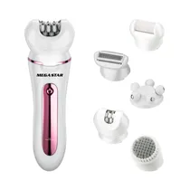 Depilador 5 Em 1 Megastar GWE858 - 600MAH