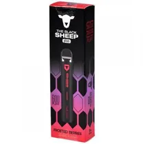 Vape Descartável The Black Sheep Plus Frosted Berries 2.4 ML Ate 600 Puffs - Preto/Rosa