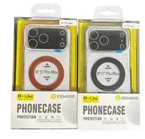 Essager Capa ES-102 I-Like p/ iPhone 17 Pro Max Colores Varios