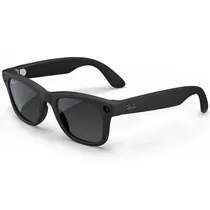 Óculos de Sol Ray Ban Meta Wayfarer Gen 2 RW4012 com Câmera/Wi-Fi - Matte Black/Polar Gradient Graphite