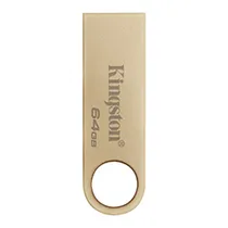 Pendrive Kingston 64GB USB 3.2 - Dourado (DTSE9G3/64GB)