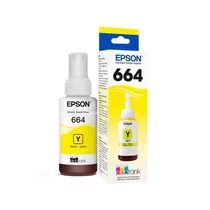 Epson Tinta T664420 70ML Amarillo L1XX/L2XX/L3XX/L5XX