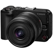 Câmera Canon Eos R50V 24.2MP Wi-Fi/Bluetooth com Lente RF-s 14-30 MM F4 -6.3 Is STM - Preta