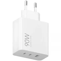 Adaptador de Tomada Xiaomi MY-19-Ek USB/2USB-C de 90 Watts - Branco