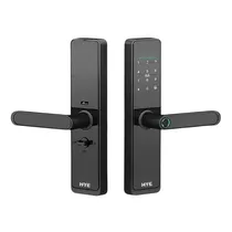 Fechadura Elétrica Hye HYE-630A - Impressão Digital/Código Secreto/Aplicativo - Preto