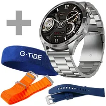Relogio Smartwatch G-Tide Power com Bluetooth / IP68 - Cinza + Perfume