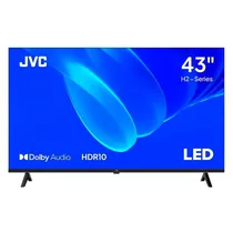 Smart TV JVC 43KM358 43" Full HD Google TV - Preto