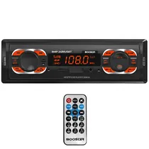 Toca Rádio Booster BMP-2450USBT 4 de 50 Watts com Bluetooth e USB - Preto