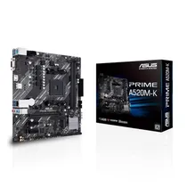 Placa Mãe AMD AM4 Asus Prime A520M-K Micro ATX