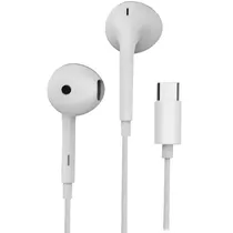 Fone de Ouvido com Fio G-Tide CW01 / USB-C / 1.2 Metros - Branco