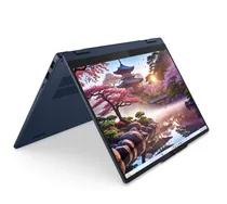 Notebook Lenovo Ideapad 5 14AKP10 (83KT001YUS), AMD Ryzen Ai 7 350 3.5GHZ (5.00GHZ), Ai Up To 50 Tops, 16GB Ram, 1TB SSD, Tela 14" Touch 360° Wuxga (1920 X 1200) Ips, Windows 11 Home Copilot+ PC, Inglês, Cosmic Azul