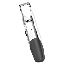 Barbeador Elétrico Wahl Groomsman 9916-1008 Recarregável - Prata