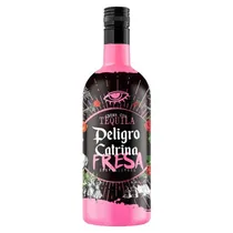 Tequila Peligro Catrina com Creme de Morango 700ML