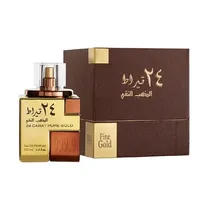 Perfume Lattafa 24 Carat Pure Gold Eau de Parfum Unissex 100ML