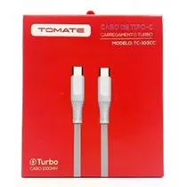 Tomate TC-103CC Cable de Carga Turbo Tipo c/C Blue