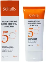 Protetor Solar Séfralls Highly Effective Broad-Spectrum Sunscreen - 50G