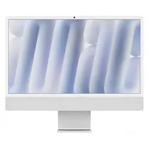 Imac Apple 2024 MCR24LL/A M4 24GB 512GB SSD Tela 24" 4.5K - Prata