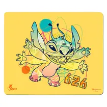 Mousepad Xtech XTA-D100ST-YL - 22 X 18 X 0.2 CM - Stitch Amarelo