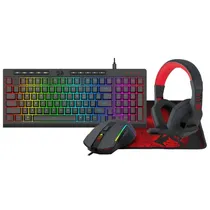 Tec/Mouse/Mousepad/Fone Redragon S149 RGB Preto