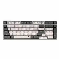 Teclado Redragon BK-7114WG Gray/White