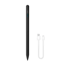 Caneta Capacitiva Tomate MIP-006 Recarregavel USB-C / Magnetico / para Ios / Andorid / Windows - Preto