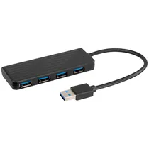 Hub Satellite A-HUB14 - 4 Portas - USB - Preto
