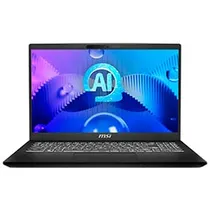 Notebook MSI Modern 15 H Ai C2RMTG-406US Intel Core 9 270H Tela Touch Full HD 15.6" / 32GB de Ram / 1TB SSD / WIN11HOME - Classic Preto (Inglês)