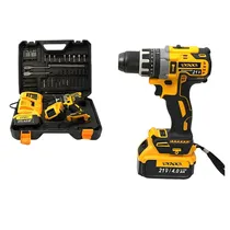 Kit Furadeira Sate A-TK885 12V Amarelo