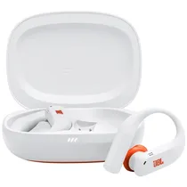 Fone de Ouvido Sem Fio JBL Endurance Peak 4 com Anc - Branco/Laranja