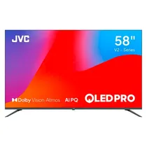 Smart TV JVC 58KM858 58" 4K Ultra HD Google TV - Preto