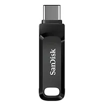 Pendrive Sandisk Ultra Dual Drive Go 128GB USB-C / USB 3.2 - Preto (SDDDC3-128G-G46)