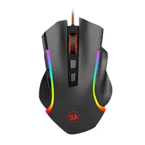 Mouse Gamer Redragon Griffin M607 - com Fio - 7200DPI - 7 Botões - Preto