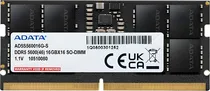 Memória para Notebook Adata 16GB 5600MHZ DDR5 AD5S560016G-s