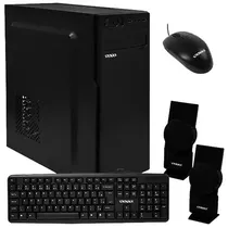 Satellite Gabinete K702 Kit Barebone Speaker + Mouse + Teclado Español