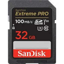 Cartao SD 32GB Sandisk Extreme Pro 100/90MB