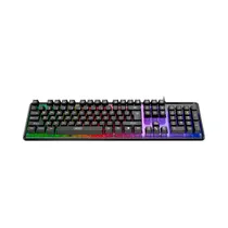 Teclado Gamer Xo KB-04 RGB com Iluminação USB - Preto