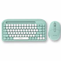 Teclado Wireless FTX FTXGK01 Bluetooth (Español) + Mouse - Verde