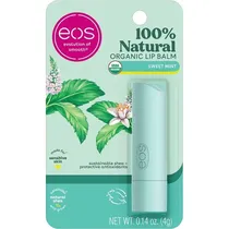 Eos Balsamo Labial Lip Natural (Tubo) 60% Algodón, 40% Poliéster Sweet Mint s/C