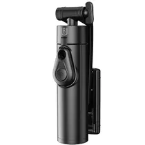 Mini Tripe Bastão de Selfie Ur UF-01 / com Controle Remoto / 86MM - Preto