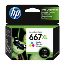 Cartucho HP 667XL Color - 3YM80AL