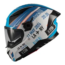 Capacete Axxis Panther SV Passenger A7 - Fechado - Tamanho L - com Óculos Interno - Matt