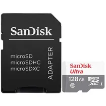 Cartao Micro SD 128GB Sandisk Ultra C10 100MB/s